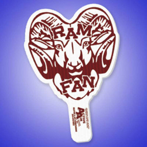 Ram Hand Fan Promotional Custom Imprinted With Logo Ram Hand Fan Promotional Custom Imprinted With Logo