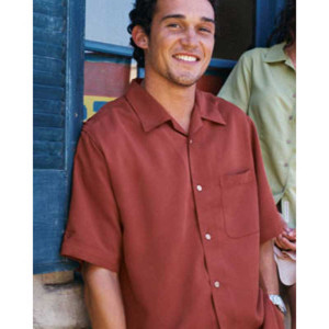 Cubavera Bedford Cord Short-Sleeve Shirt Promotional Custom Imprinted With Logo Cubavera Bedford Cord Short-Sleeve Shirt Promotional Custom Imprinted With Logo