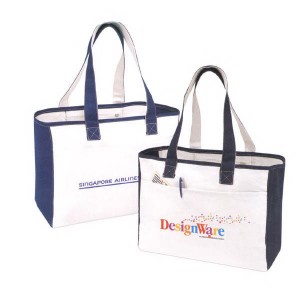 Canvas Boat Bag Promotional Custom Imprinted With Logo