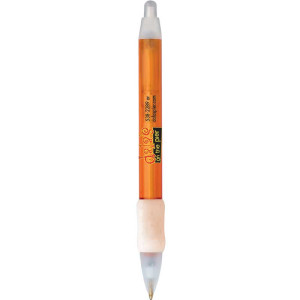 BIC WideBody Clear with Ice Trim Pen Promotional Custom Imprinted With Logo