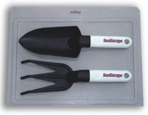 Cultivator and Trowel Garden Set Promotional Custom Imprinted With Logo