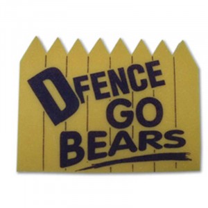 Spirit 9 in. x 12 1/2 in. Fence Promotional Custom Imprinted With Logo Spirit 9 in. x 12 1/2 in. Fence Promotional Custom Imprinted With Logo