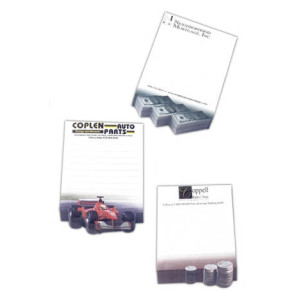 Die-Cut Magic Sticky Pads Promotional Custom Imprinted With Logo Die-Cut Magic Sticky Pads Promotional Custom Imprinted With Logo