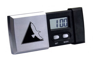 LCD Desk Travel Clock Promotional Custom Imprinted With Logo LCD Desk Travel Clock Promotional Custom Imprinted With Logo