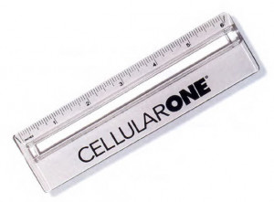Magnifying Ruler Promotional Custom Imprinted With Logo