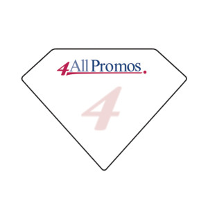 Adhesive Die Cut Notepad - Diamond 4 x 3 50 Sheet Promotional Custom Imprinted With Logo Adhesive Die Cut Notepad - Diamond 4 x 3 50 Sheet Promotional Custom Imprinted With Logo