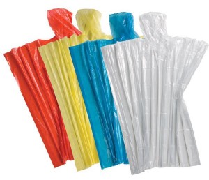 Pronto Rain Poncho Promotional Custom Imprinted With Logo