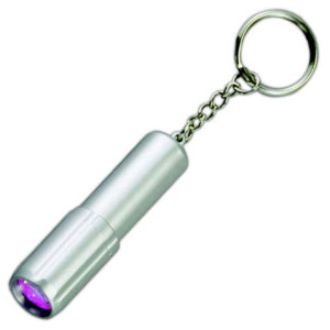 Plastic LED Keychain Promotional Custom Imprinted With Logo