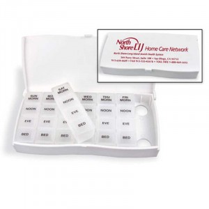 Healthy Trip Traveling Medicine Tray Promotional Custom Imprinted With Logo Healthy Trip Traveling Medicine Tray Promotional Custom Imprinted With Logo