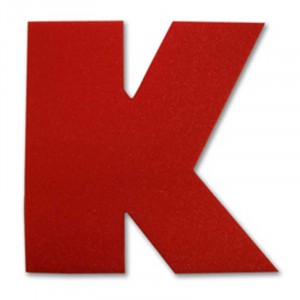 Spirit 12 in. Strike-Out K Promotional Custom Imprinted With Logo