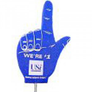 Spirit 12 in. Hand-on-a-Stick Promotional Custom Imprinted With Logo Spirit 12 in. Hand-on-a-Stick Promotional Custom Imprinted With Logo