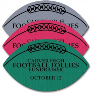 Football Jar Opener Promotional Custom Imprinted With Logo