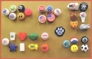 Economy Antenna Balls Promotional Custom Imprinted With Logo Economy Antenna Balls Promotional Custom Imprinted With Logo
