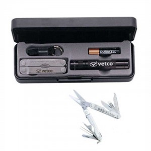 Mag-Lite Solitaire w/Leatherman Micra Tool Promotional Custom Imprinted