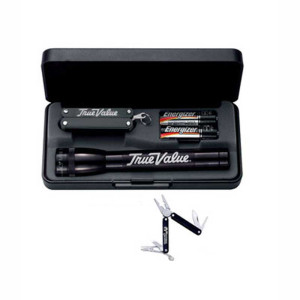 Mini Mag-Lite with Dakota Multi-Function Mini Tool Promotional Custom
