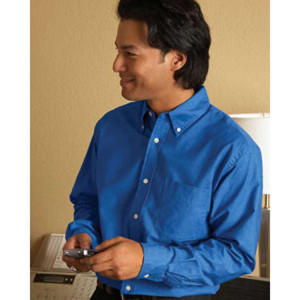 Harriton Oxford with Stain Release Promotional Custom Imprinted With Logo Harriton Oxford with Stain Release Promotional Custom Imprinted With Logo
