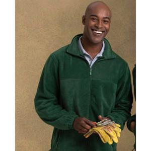 Harriton Full-Zip Fleece Promotional Custom Imprinted With Logo