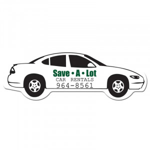 Car Shape Magnet - Medium - 20 mil Promotional Custom Imprinted With Logo Car Shape Magnet - Medium - 20 mil Promotional Custom Imprinted With Logo