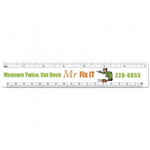 Ruler Shape Magnet - Medium - 30 mil Promotional Custom Imprinted With Logo Ruler Shape Magnet - Medium - 30 mil Promotional Custom Imprinted With Logo