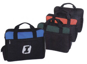 Polyester Portfolio with Cell Pocket-Silkscreen Promotional Custom Imprinted With Logo Polyester Portfolio with Cell Pocket-Silkscreen Promotional Custom Imprinted With Logo