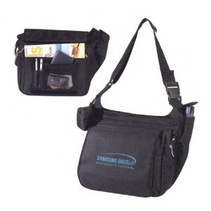 Expandable Messenger Brief Bag Promotional Custom Imprinted With Logo