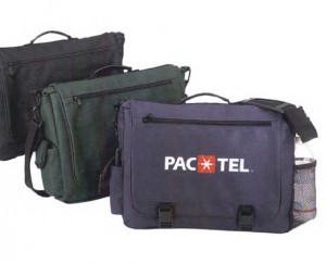 Executive Brief Bag-Silkscreen Promotional Custom Imprinted With Logo