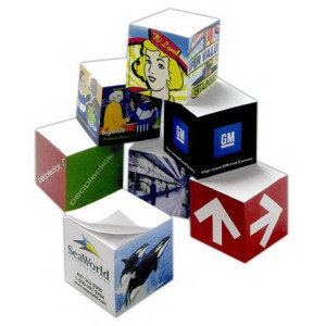Note Cube Minis Promotional Custom Imprinted With Logo