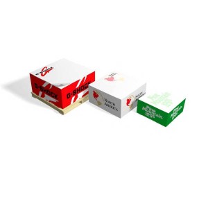 2-3/4" Non-Adhesive Half Size Note Cube - Promotional Custom Imprinted With Logo