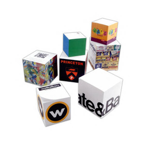 3-3/8" Non-Adhesive Note Cube - 700 Sheets Promotional Custom Imprinted