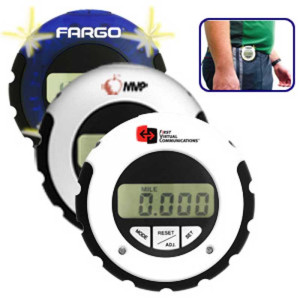Jogger Pedometer Promotional Custom Imprinted With Logo