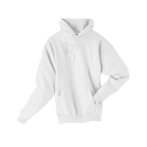 Hanes Comfort Blend Pullover Hood - White Promotional Custom Imprinted With Logo