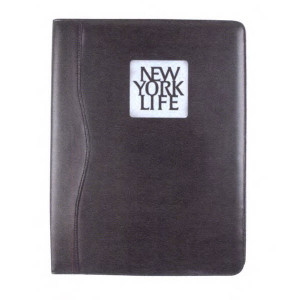 Simulated Leather Calculator Padfolio Promotional Custom Imprinted With Logo