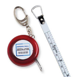 English/Metric Pocket Tape Promotional Custom Imprinted With Logo