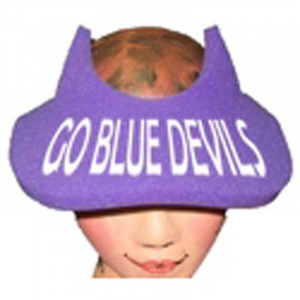 Spirit Devil Horns Visor Promotional Custom Imprinted With Logo Spirit Devil Horns Visor Promotional Custom Imprinted With Logo