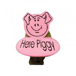 Spirit Pig Visor Promotional Custom Imprinted With Logo Spirit Pig Visor Promotional Custom Imprinted With Logo