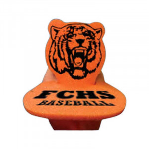 Spirit Tiger Head Visor Promotional Custom Imprinted With Logo