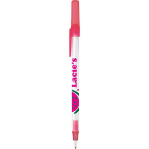 BIC Round Stic Ice Pen Promotional Custom Imprinted With Logo