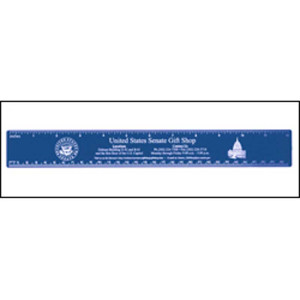 Recycled 12 in. Promotional Ruler Promotional Custom Imprinted With Logo