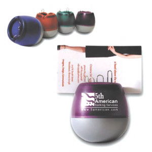 Tumble Clip Dispenser Promotional Custom Imprinted With Logo
