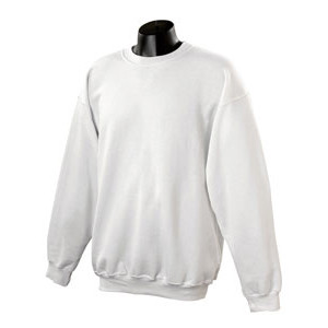 Champion 50/50 Crew Neck Sweatshirt - White Promotional Custom Imprinted With Logo Champion 50/50 Crew Neck Sweatshirt - White Promotional Custom Imprinted With Logo
