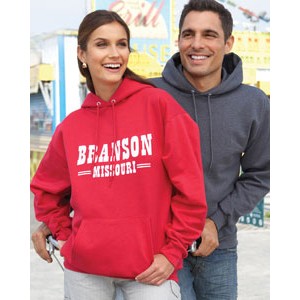 Champion 50/50 Hooded Sweatshirt - Color Promotional Custom Imprinted With Logo Champion 50/50 Hooded Sweatshirt - Color Promotional Custom Imprinted With Logo