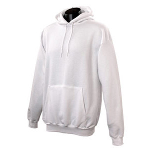 Champion 50/50 Hooded Sweatshirt - White Promotional Custom Imprinted With Logo