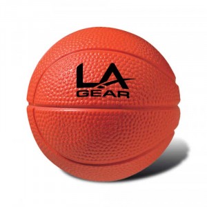 Basketball Stress Ball Promotional Custom Imprinted With Logo