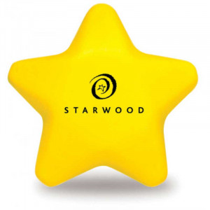 Star Stress Reliever Promotional Custom Imprinted With Logo