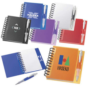 Times Spiral Notebook Promotional Custom Imprinted With Logo Times Spiral Notebook Promotional Custom Imprinted With Logo