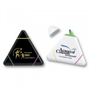 Tri-Highlighter Promotional Custom Imprinted With Logo Tri-Highlighter Promotional Custom Imprinted With Logo