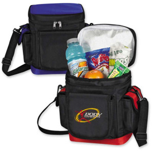 All-In-One Insulated Lunch Carrier Promotional Custom Imprinted With Logo All-In-One Insulated Lunch Carrier Promotional Custom Imprinted With Logo