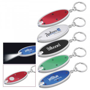 Oval Key-Light Promotional Custom Imprinted With Logo Oval Key-Light Promotional Custom Imprinted With Logo