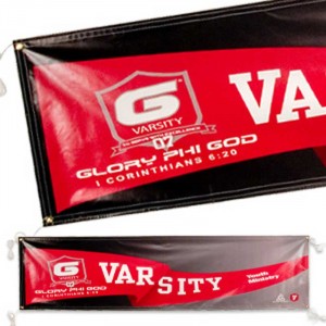 4ft. x 15ft. Vinyl Banner Promotional Custom Imprinted With Logo 4ft. x 15ft. Vinyl Banner Promotional Custom Imprinted With Logo