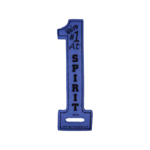 Spirit 19 in. Numeral 1 Promotional Custom Imprinted With Logo